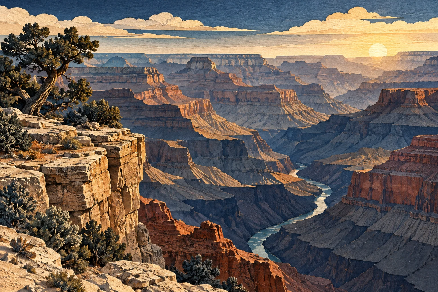 Illustration: Grand Canyon